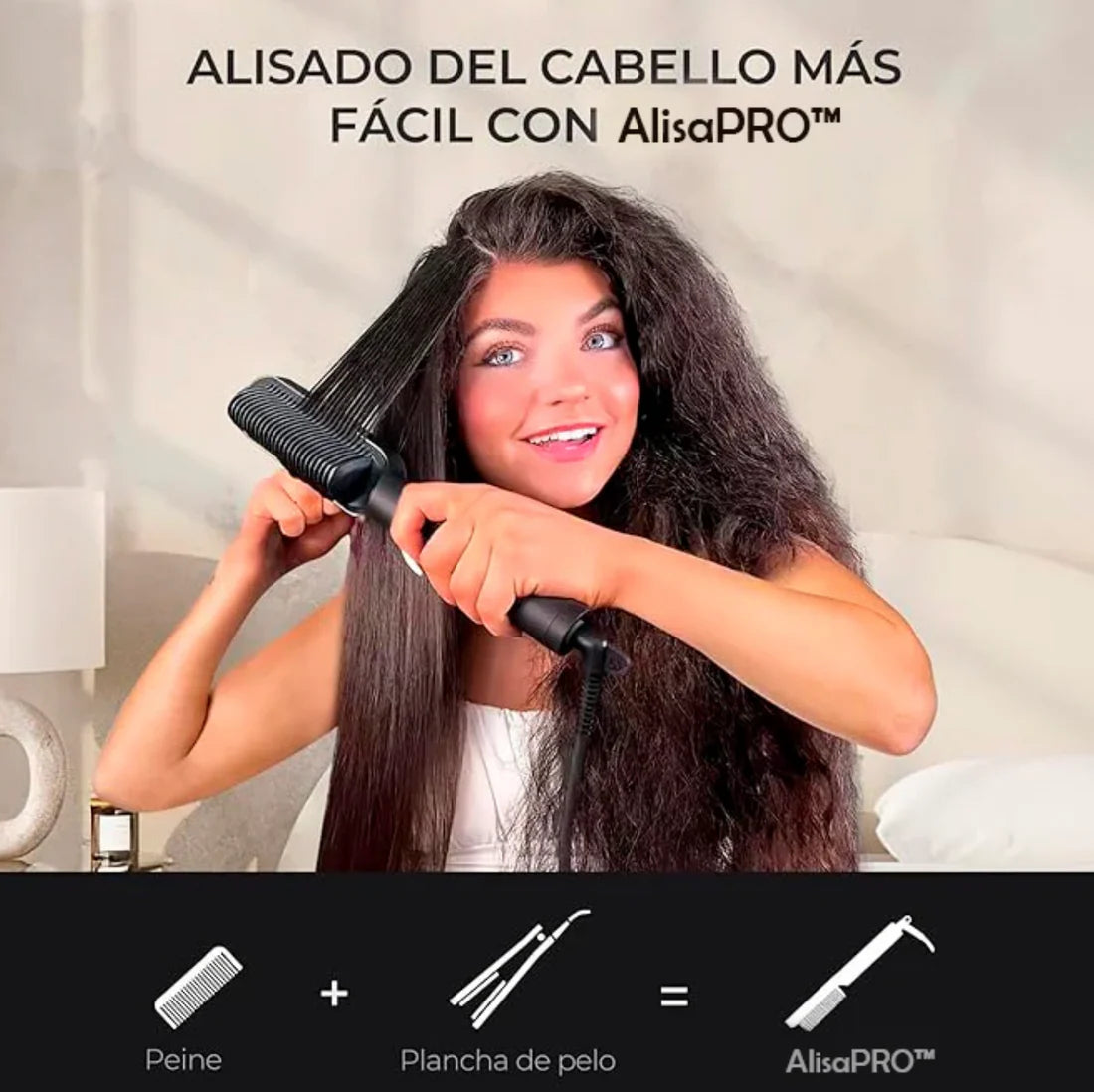 CepilloPro™ - Cepillo Alisador